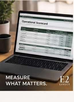 E² Operational Scorecard — measure what matters
