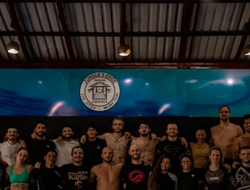 Group of training campers at Jungle's Edge