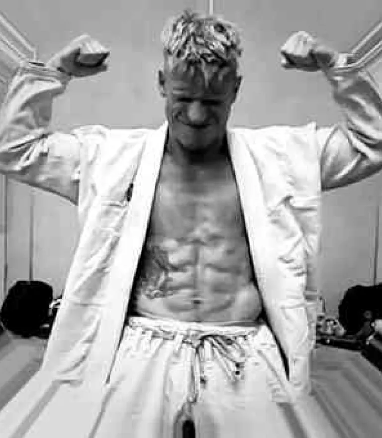 Sebastian Schreiber in an open gi