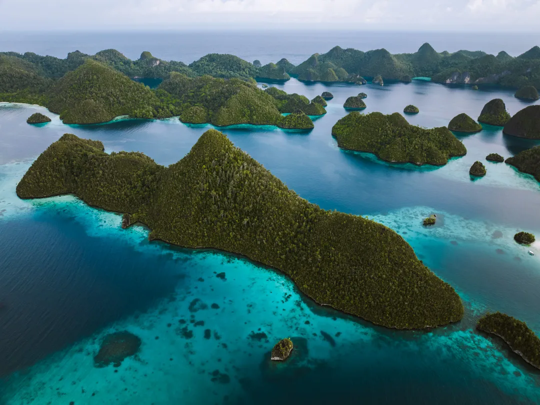The islands of Raja Ampat, Indonesia