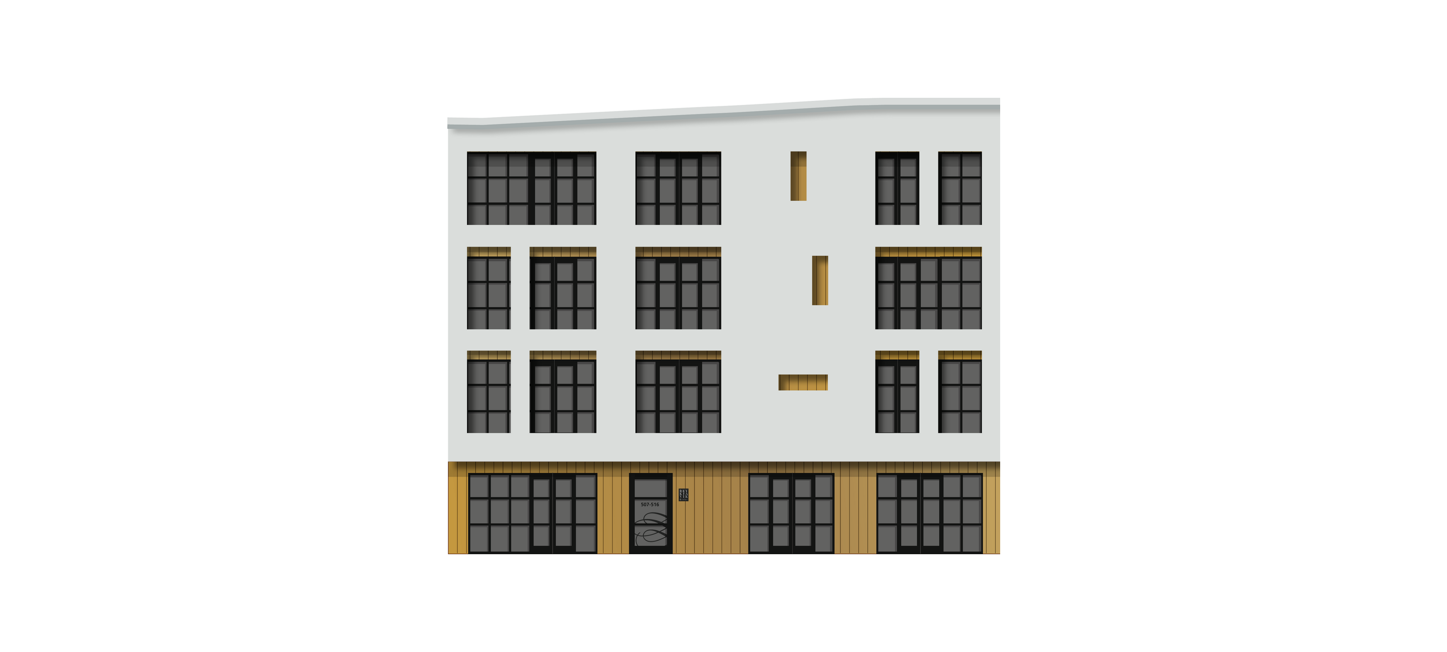 Printing Press Courtyard Building