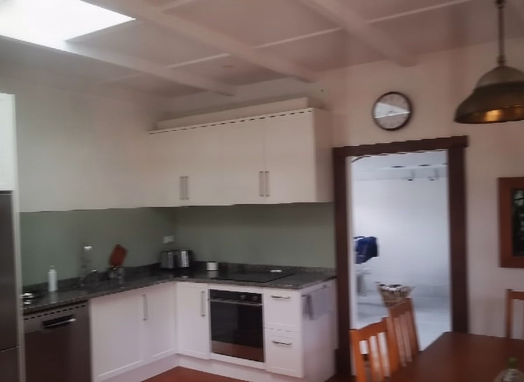 Kitchen of a Hamilton home during an inspection