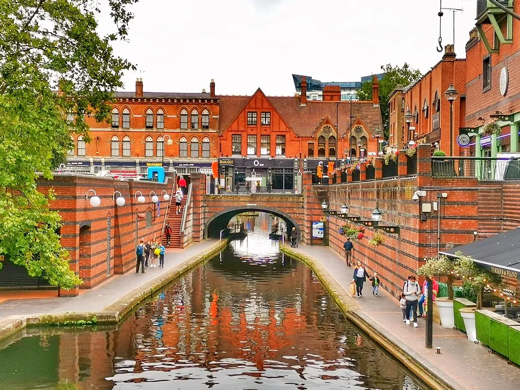 new street car park in Birmingham city centre