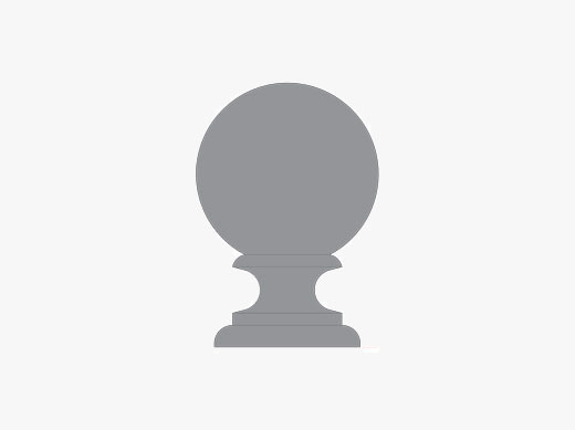 Ball finial (150mm)