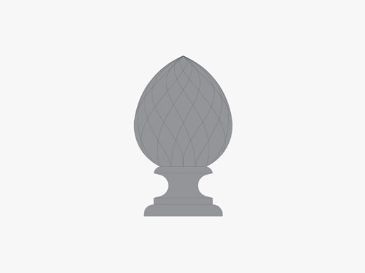 Pineapple finial