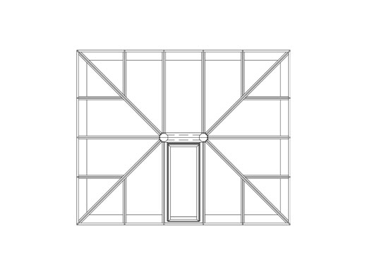 Drawing of the Tuck's Wood Heritage series The Blickling roof lantern