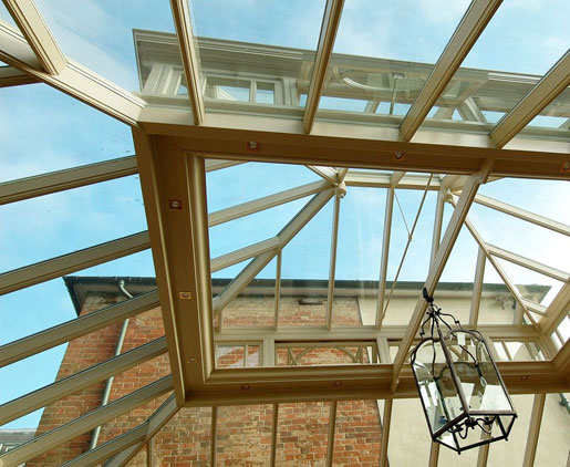 Large combination roof lantern