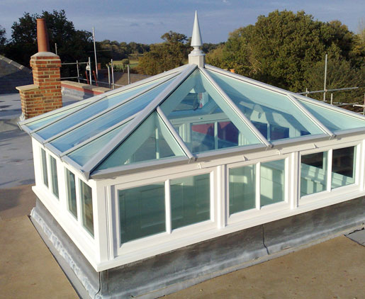 Square lantern with sides