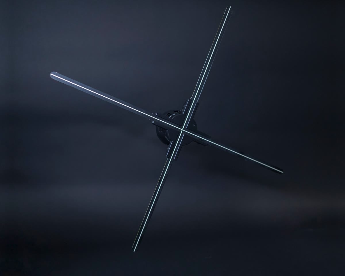 HOLOFAN holographic display