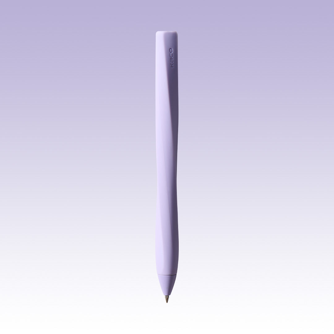 KACO TWIST purple silicone gel pen