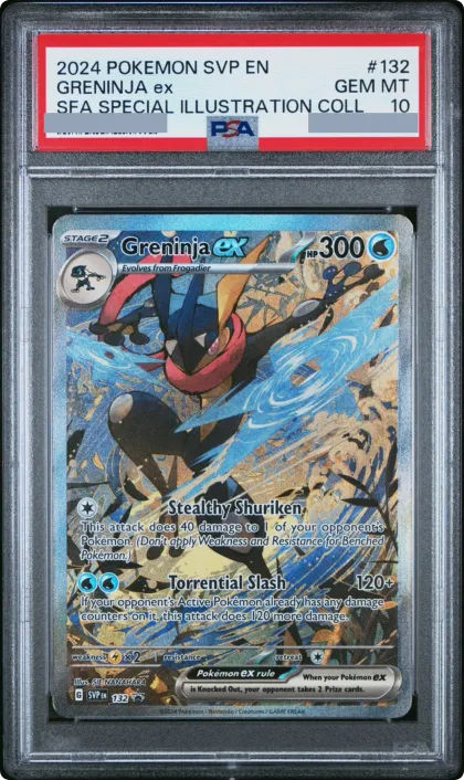 2024 甲賀忍蛙 ex P［SVP EN 132］英文版 · PSA 10