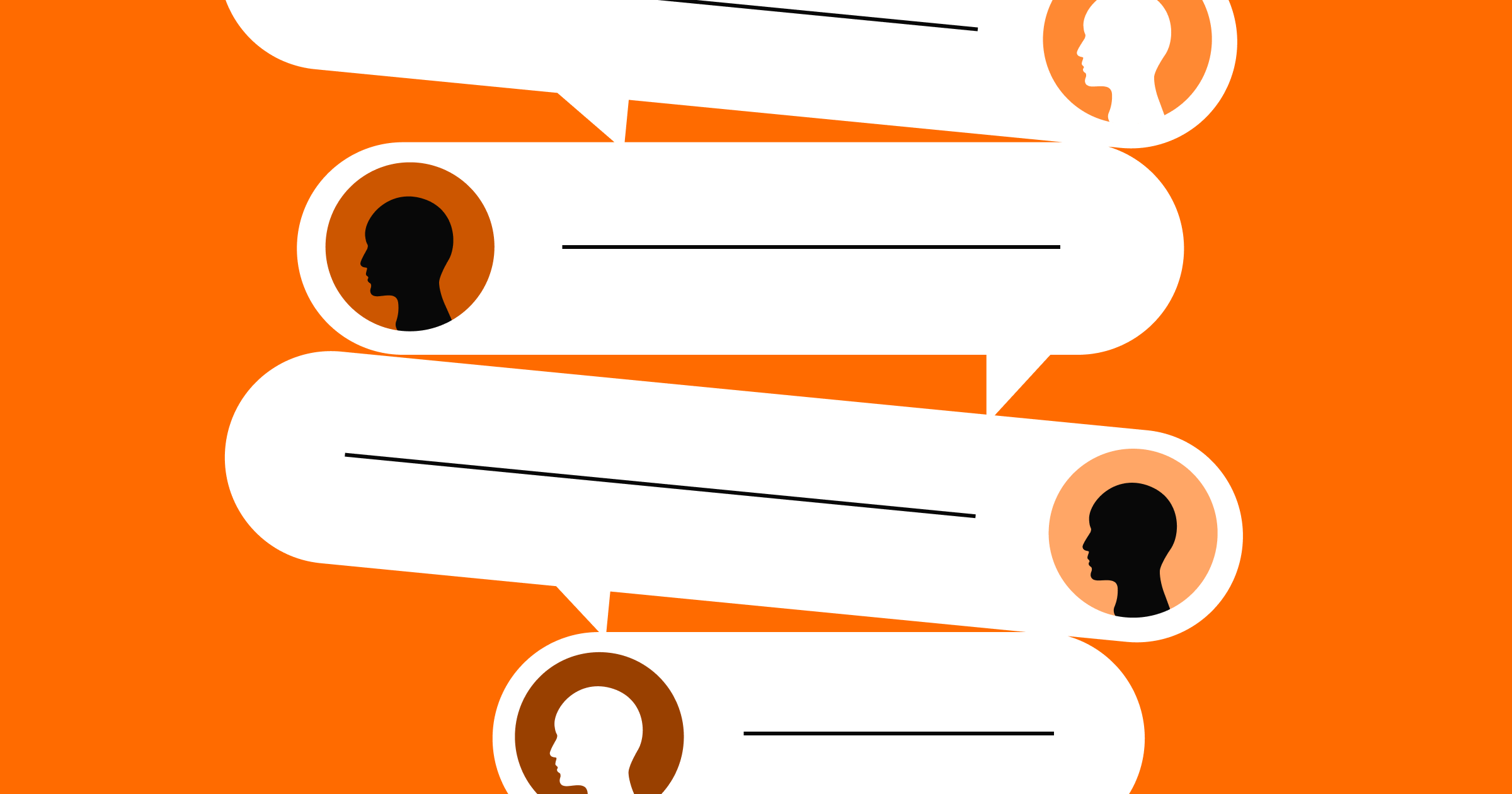 Webflow illustration about communication and collaboration