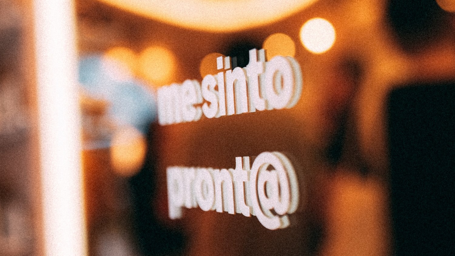 Letreiro me sinto pront@