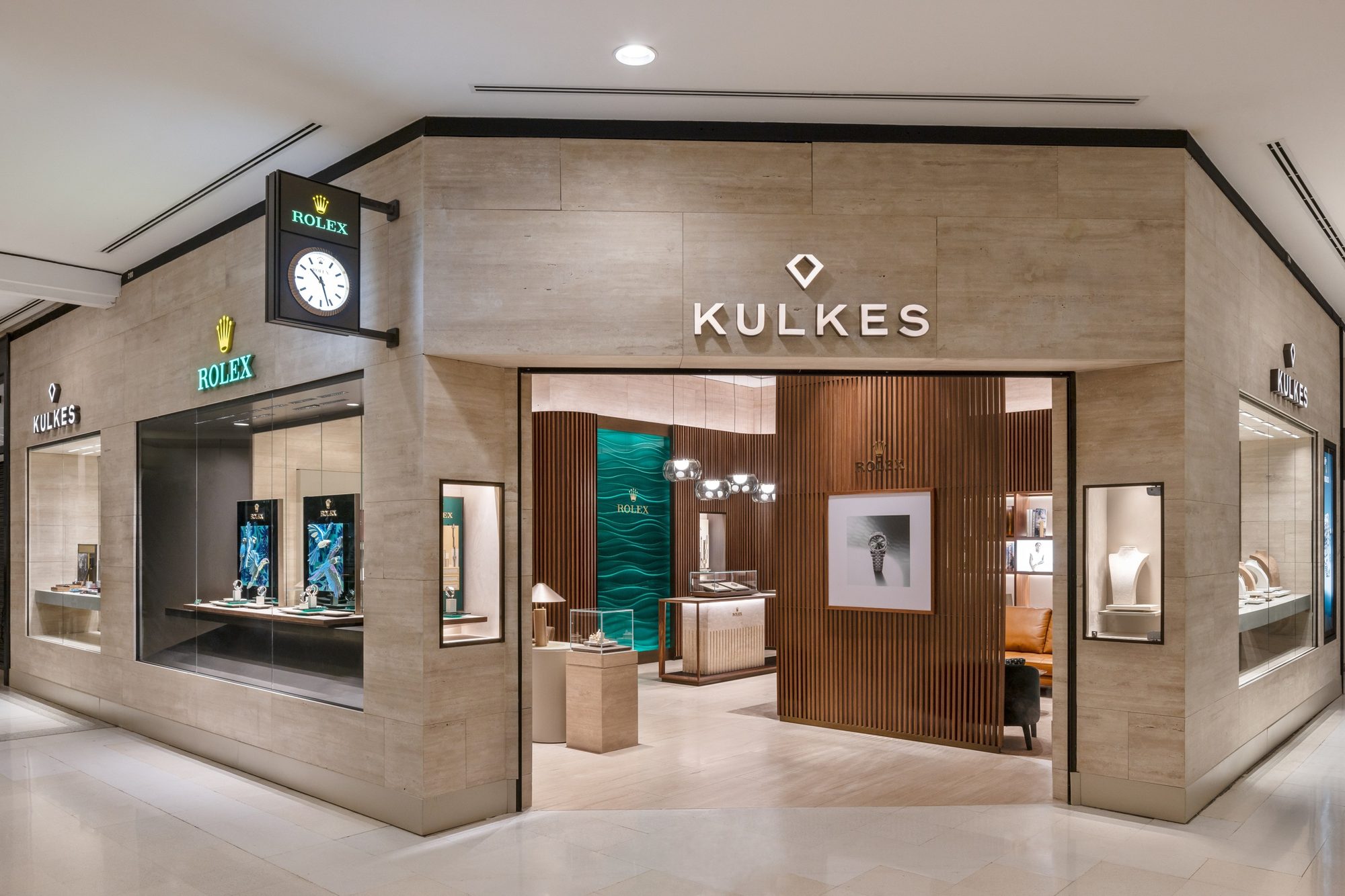 Fachada da loja-conceito Kulkes
