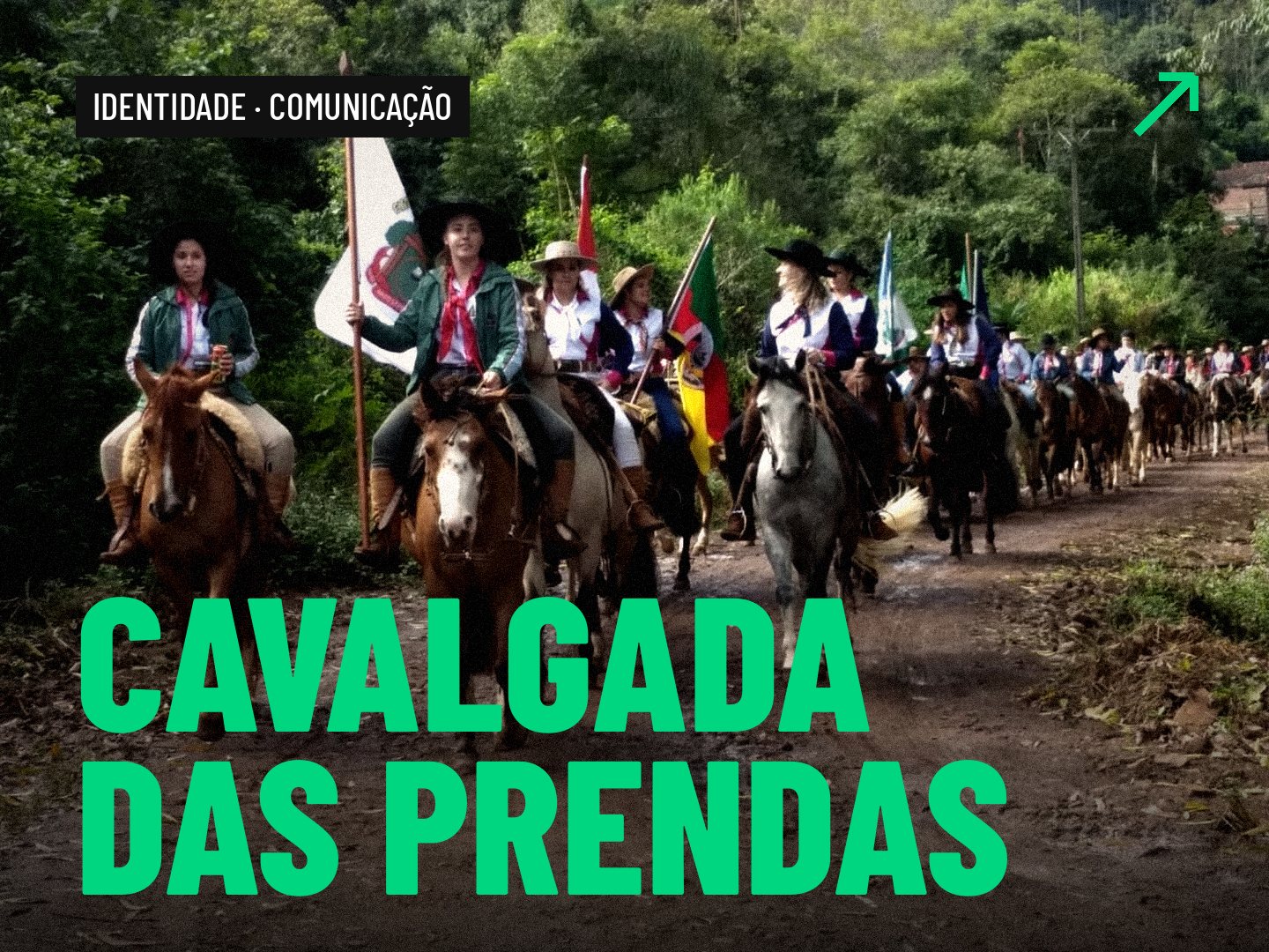 Cavalgada das Prendas, case da Bando