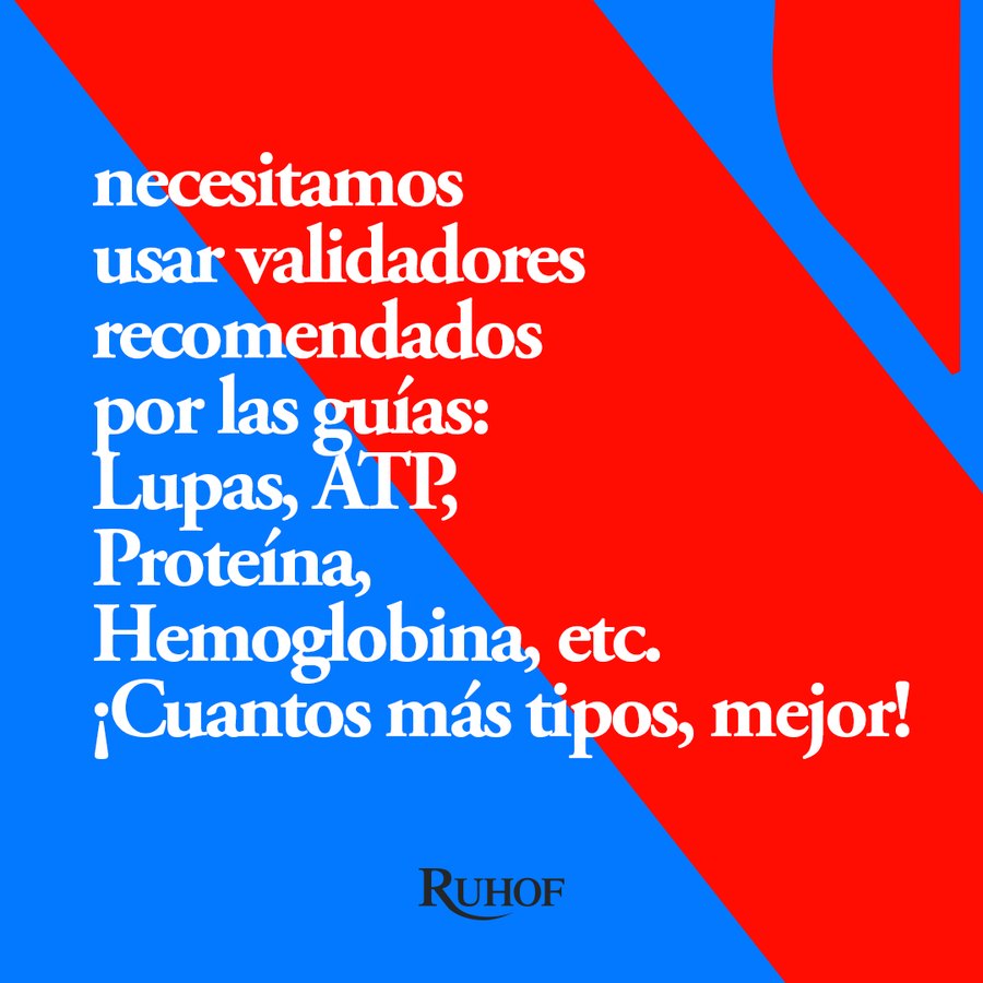 Post em espanhol sobre validadores recomendados