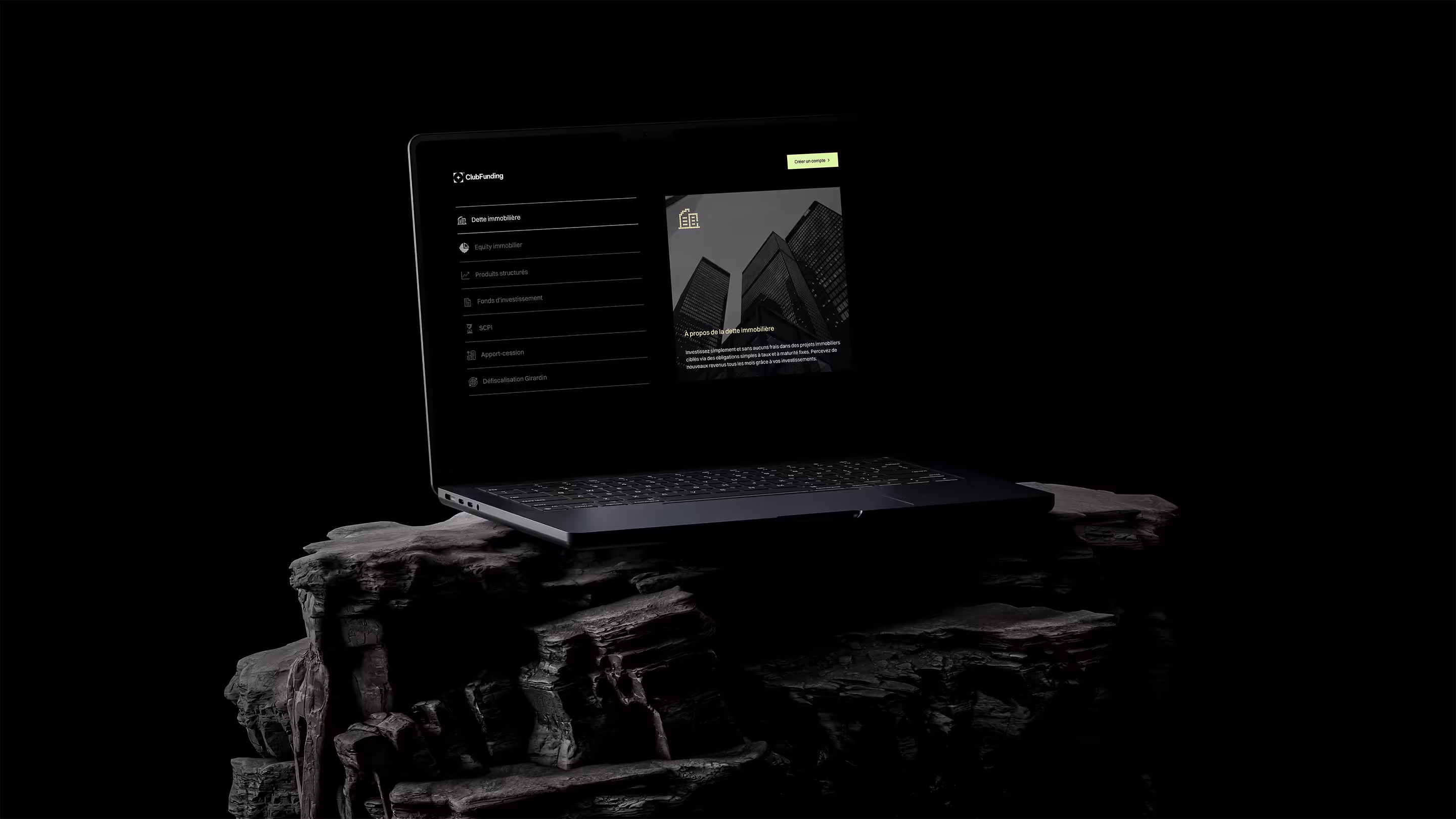 Landing page ClubFunding, section réassurance, version desktop