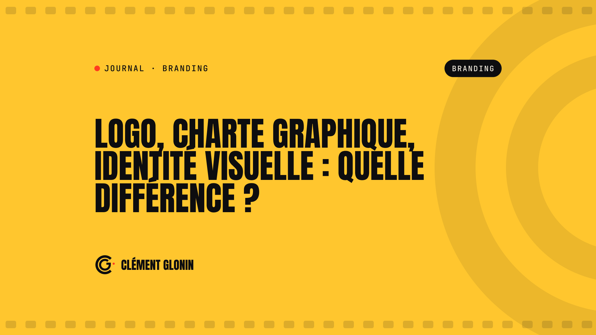 Logo, charte graphique, identité visuelle : quelle différence ?