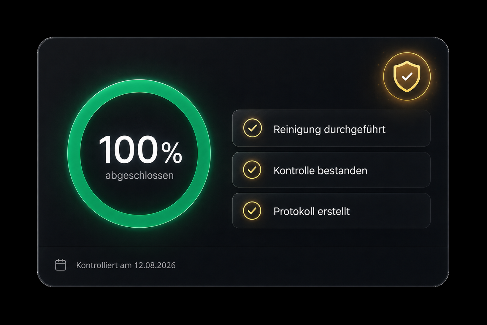 Eine grafische Darstellung, dass die Hummel Büroreinigung GmbH nahtlos reinigt. 