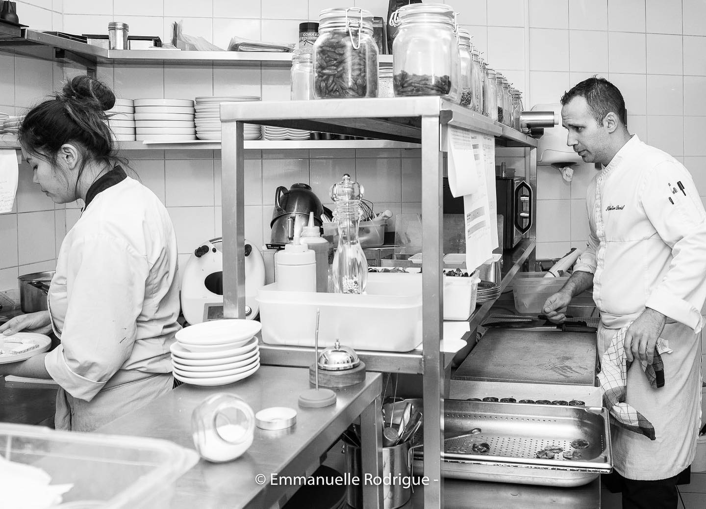 Plat du restaurant de l'Hôtel Edgar