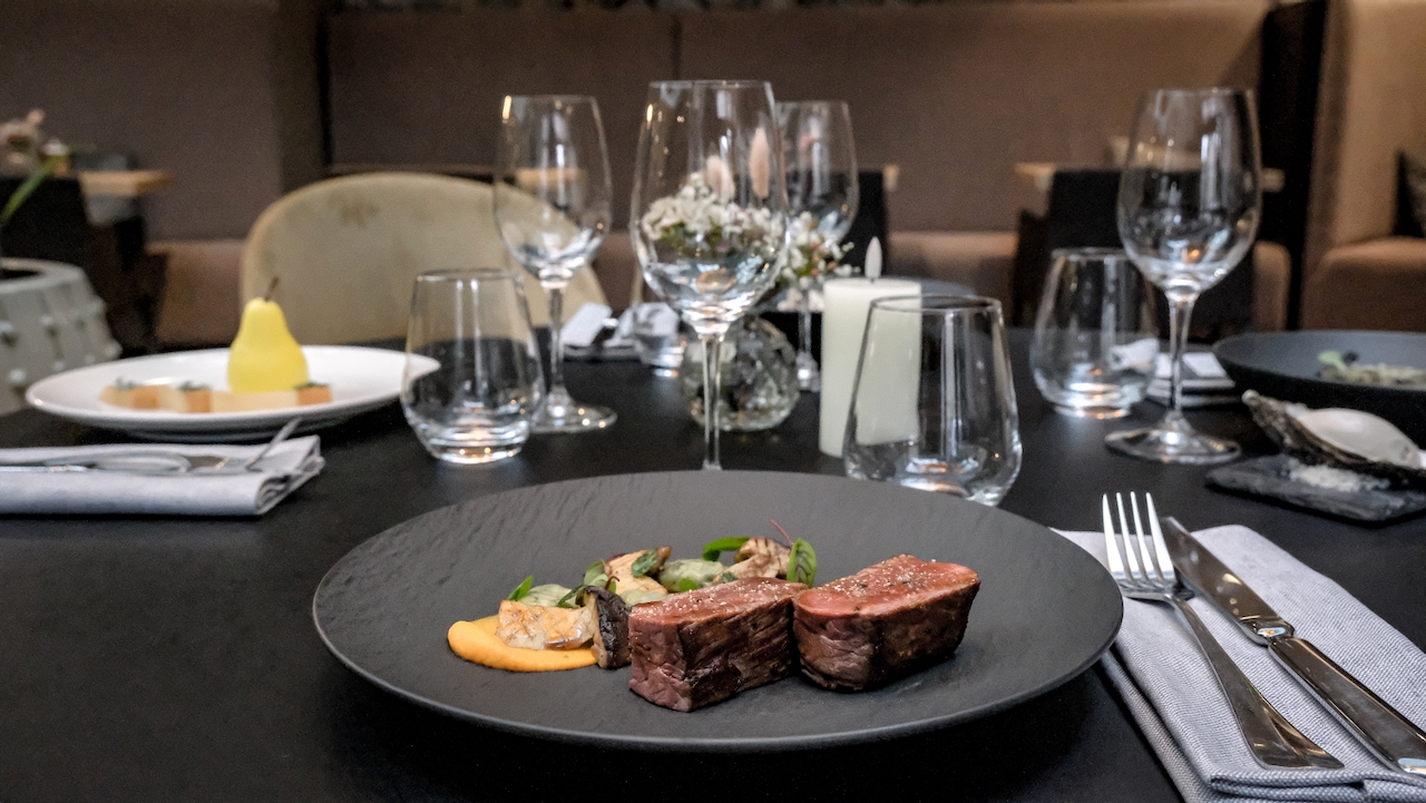 Plat du restaurant de l'Hôtel Edgar