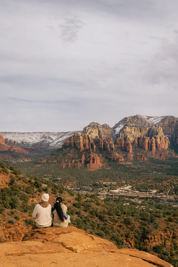 Evening date under the Sedona sky
