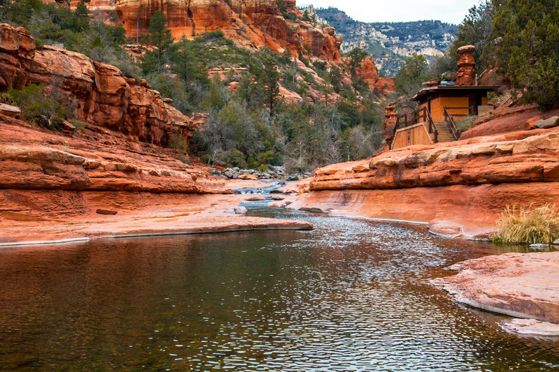 Slide Rock Is Way Better in Fall