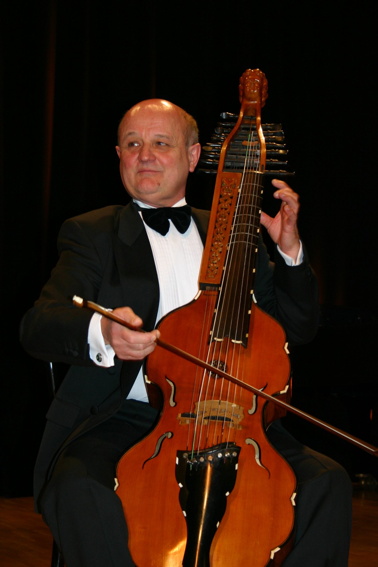 Haydn Baryton Trio Budapest, bespeler van het baryton