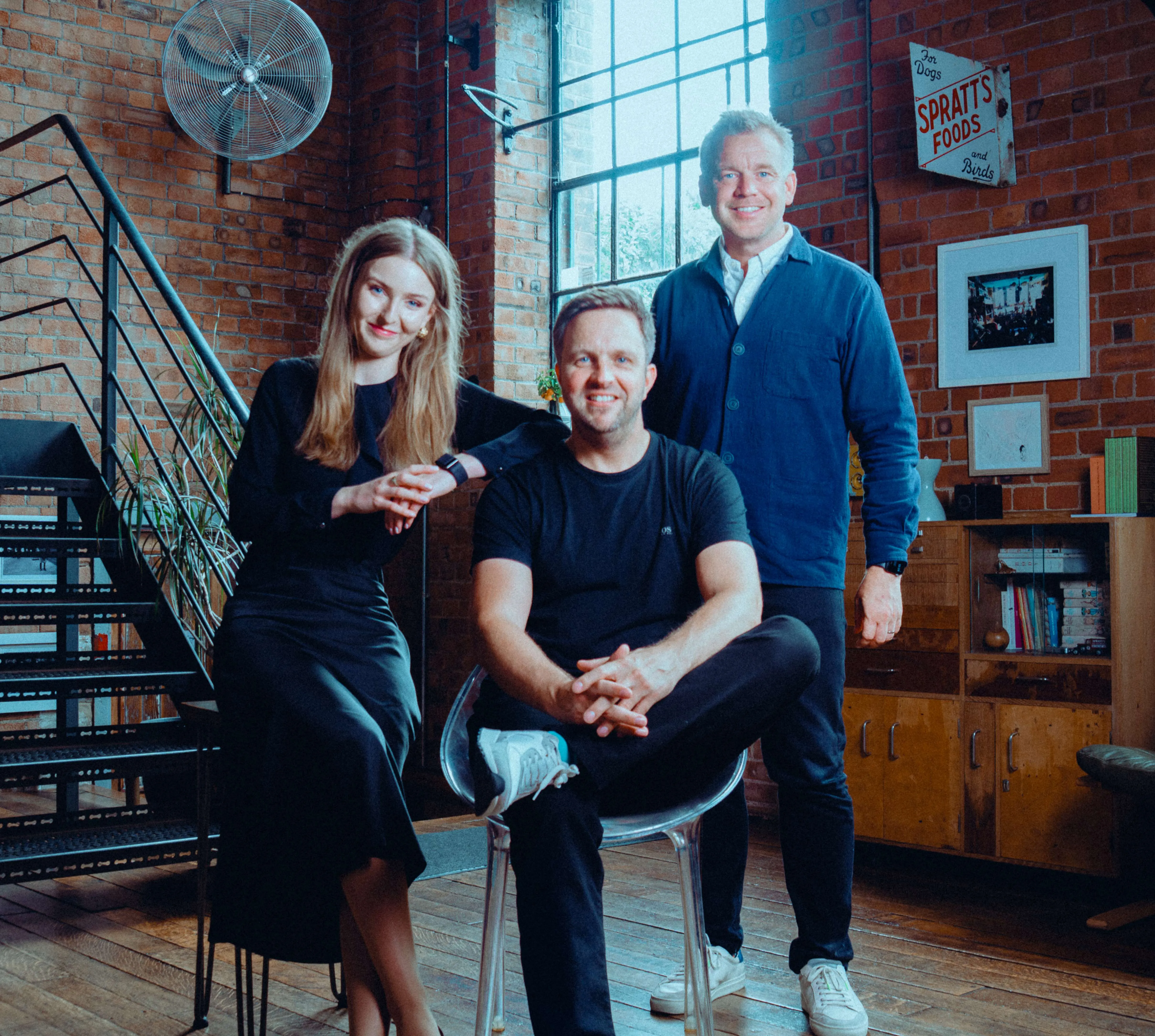 Hubert's co-founders Bo Mattsson, Fredrik Östgren and Viktor Nordmark