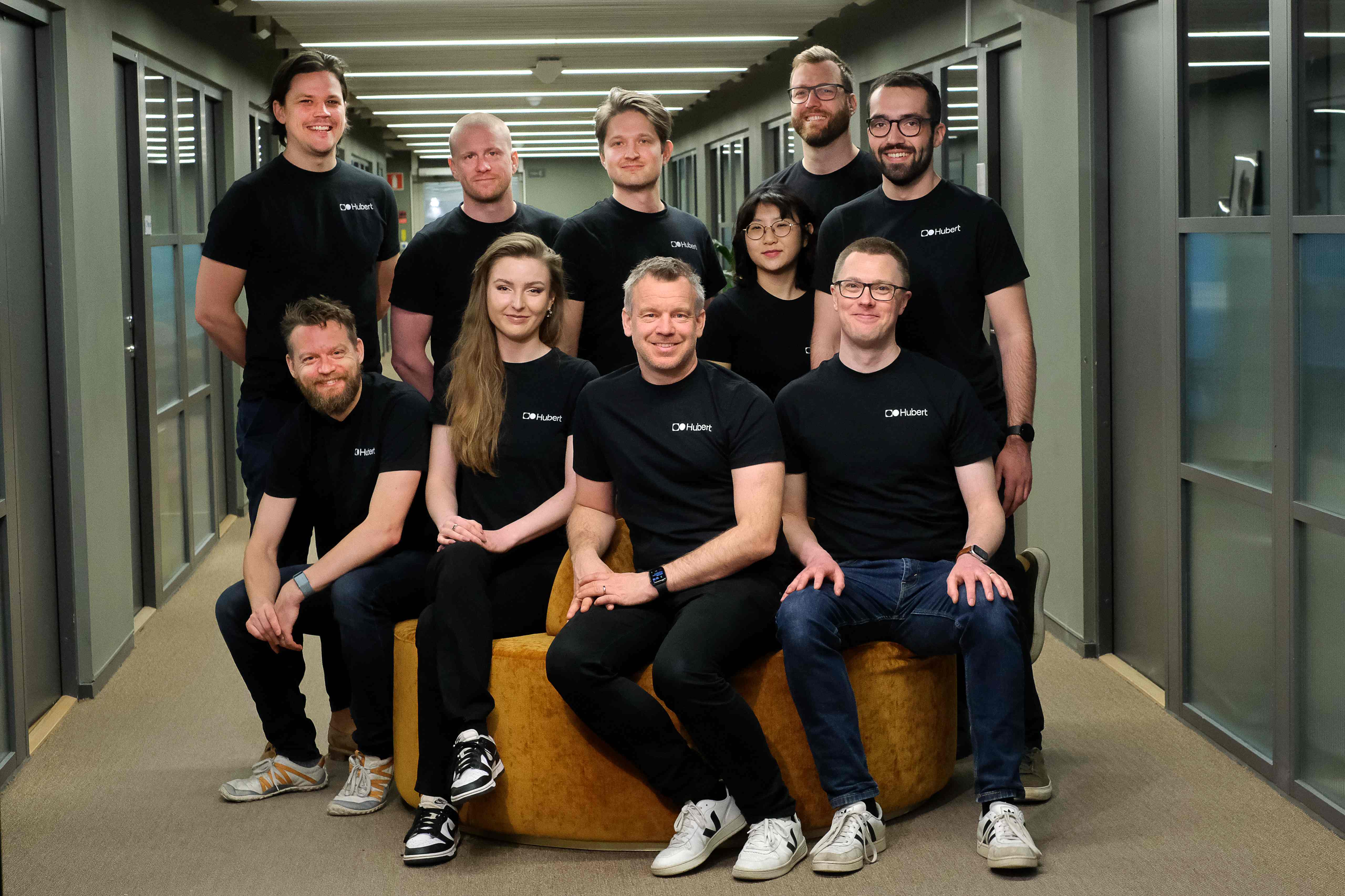 The Hubert team in their office