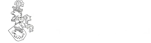 City of Malmö coat of arms line drawing with a griffin above a shield