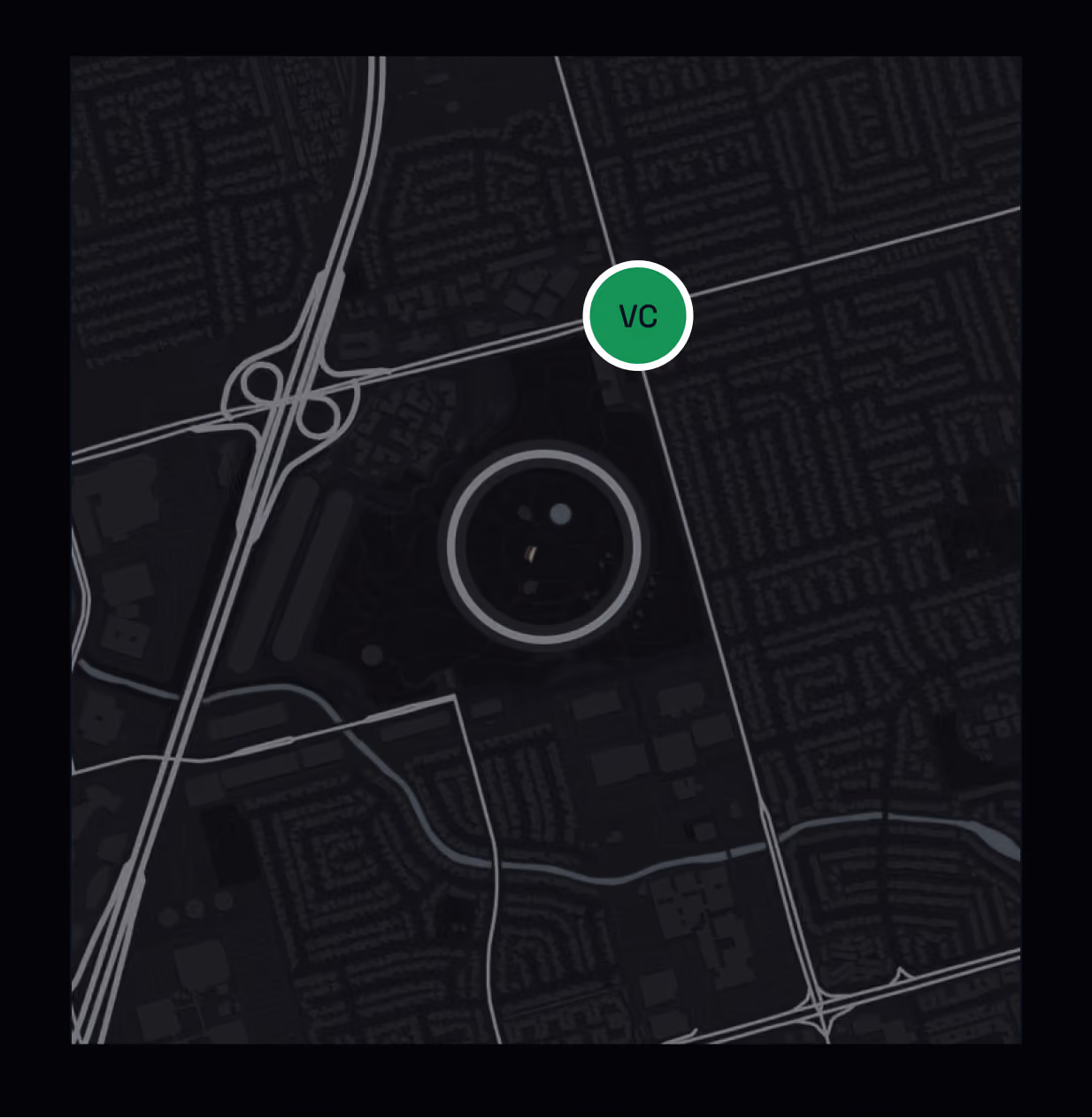 Mapa de rastreo en vivo de un envío en Kargo