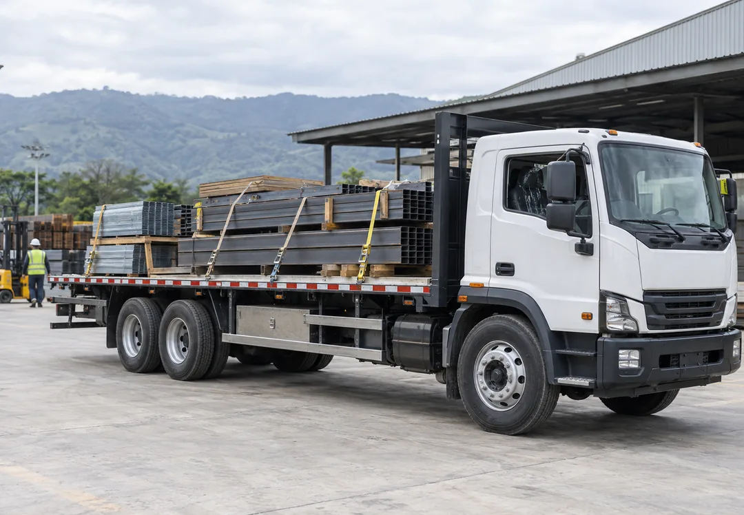 Plataforma de transporte para carga de gran tamaño