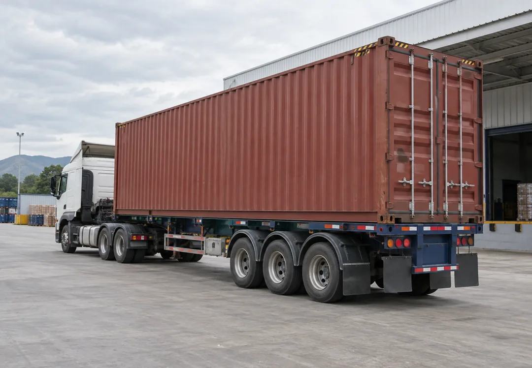 Chasis para el transporte terrestre de contenedores