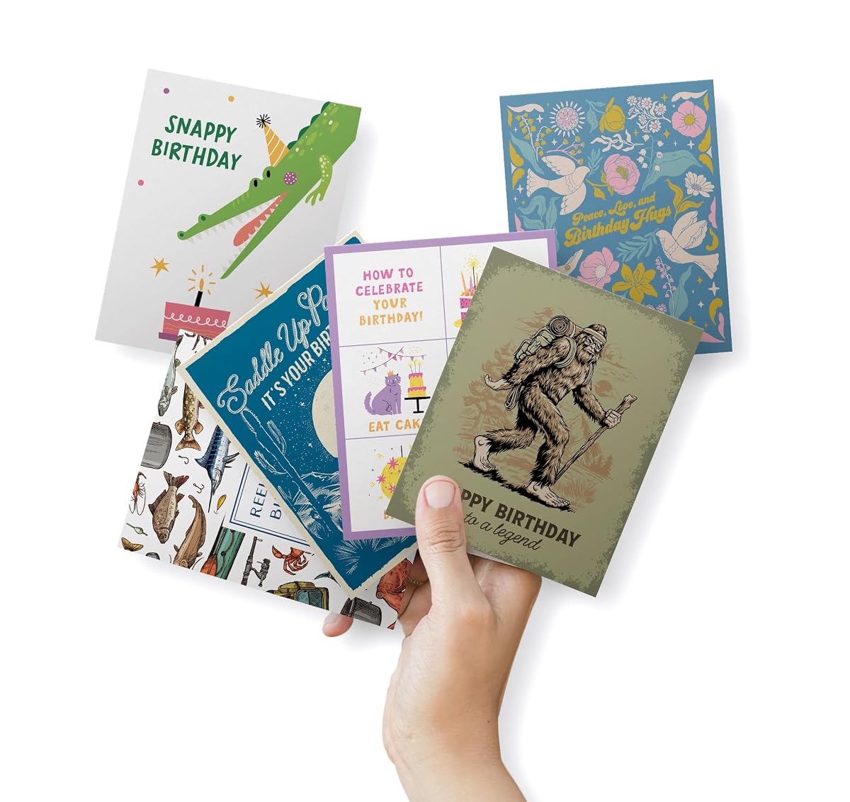 Another view of the Happy Birthday Assorted Cards