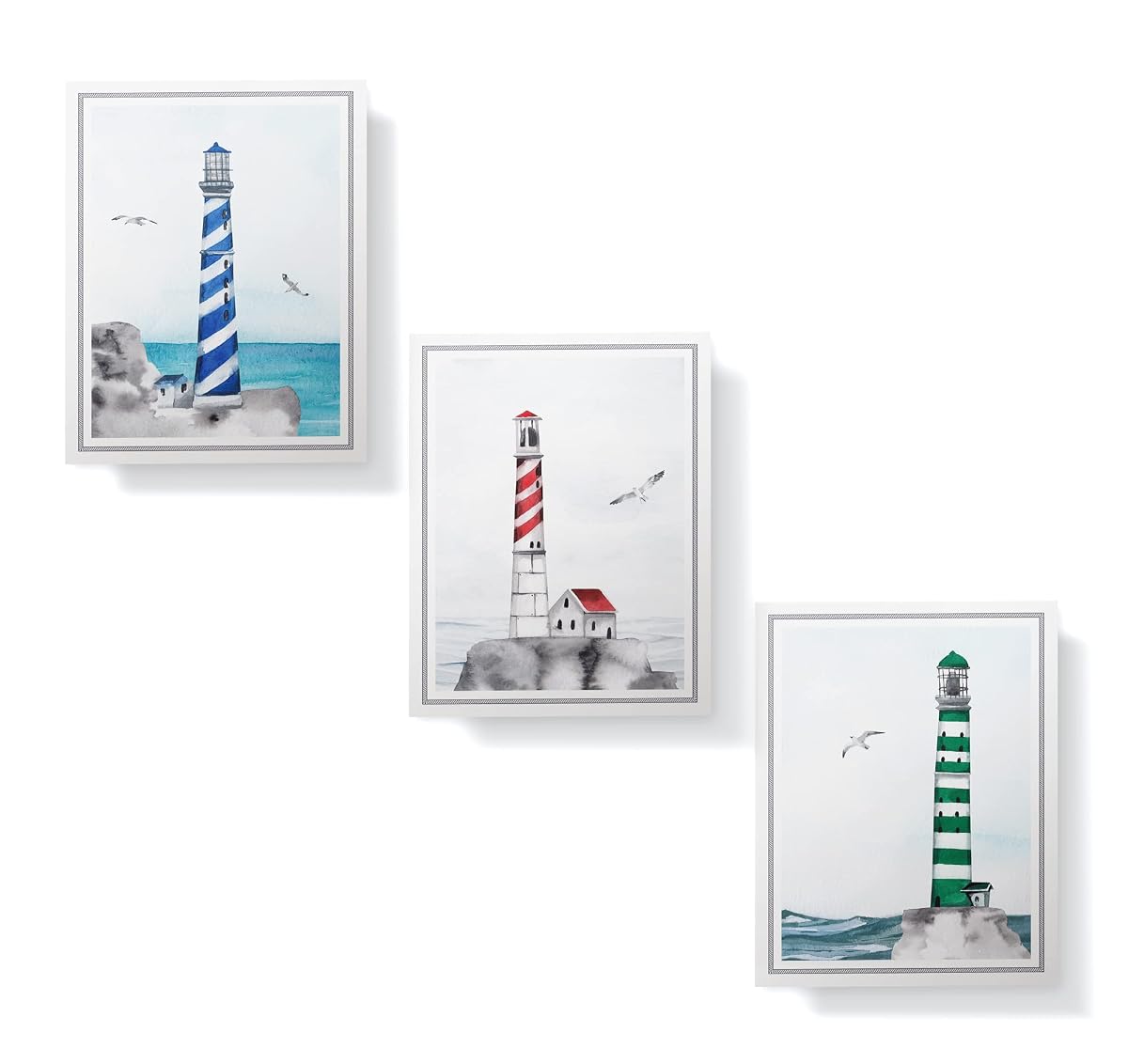 Another view of the Nautical Lighthouse Cards