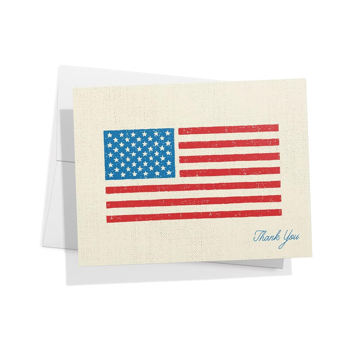 American Flag Thank You Cards