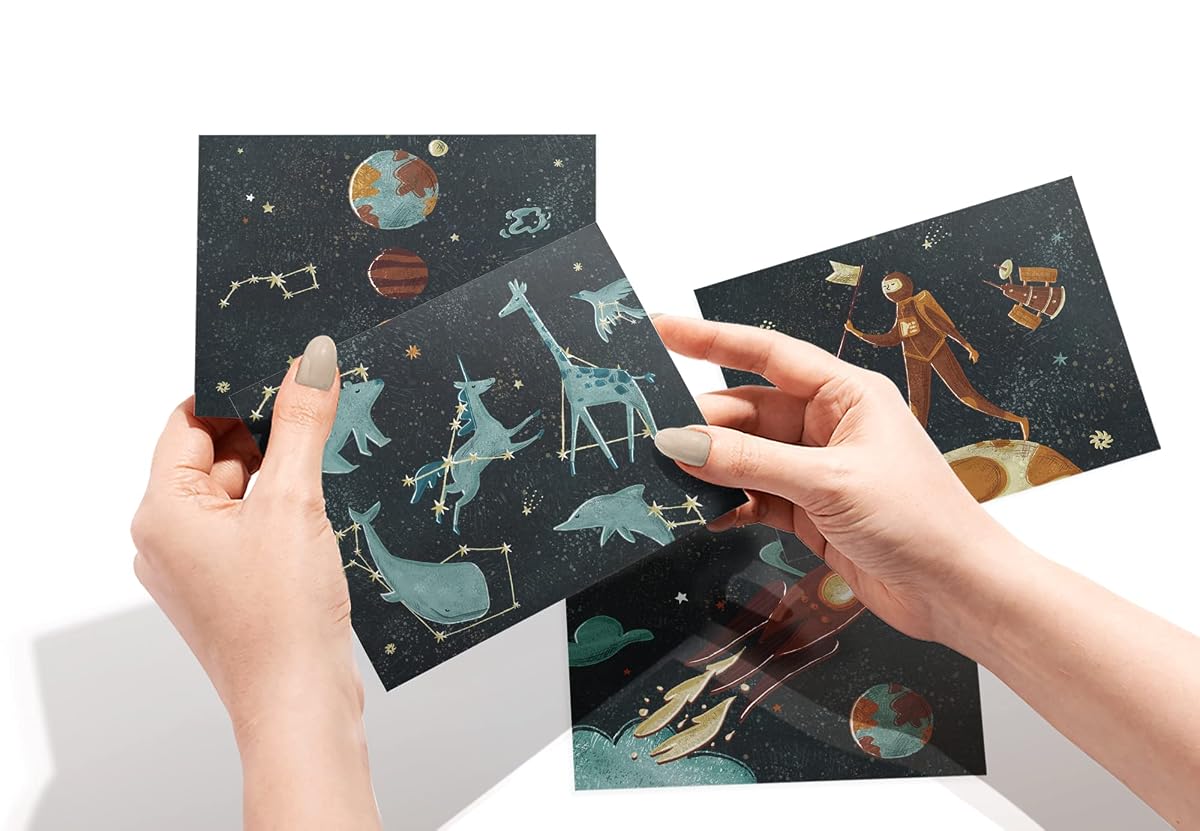 Another view of the Space Odyssey Kids Cards