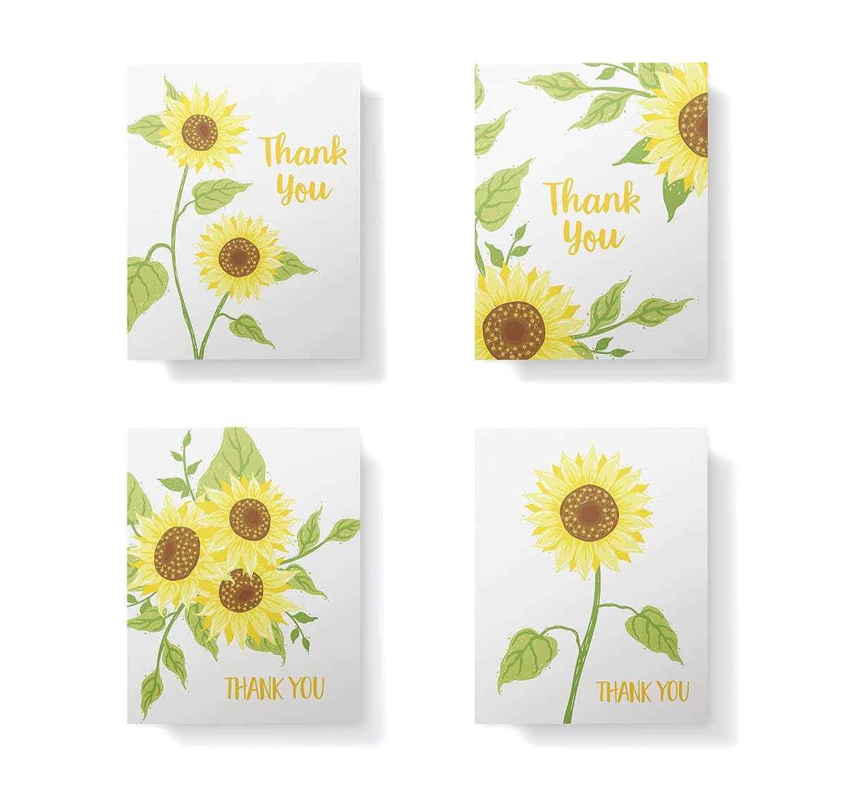 Sunflowers Thank You Cards