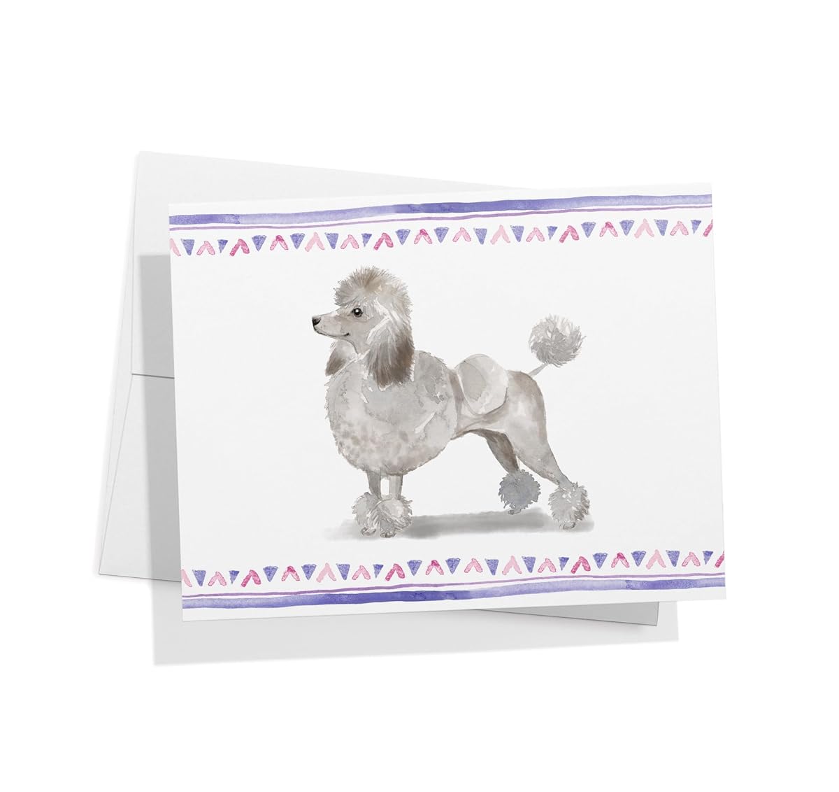 Standard Poodle Dog Note Cards