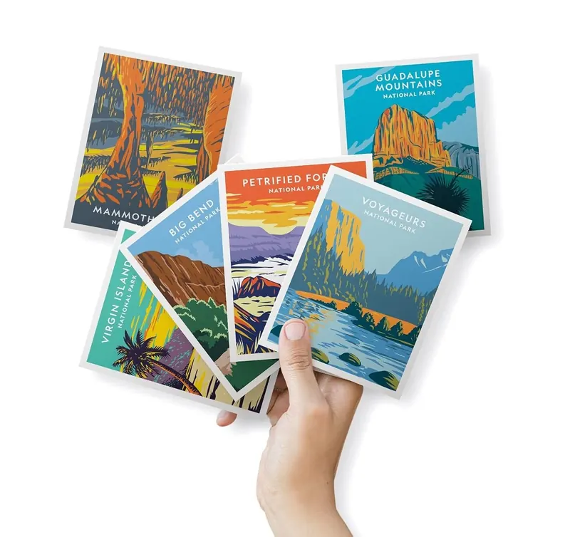 Another view of the Natural Wonders National Park Cards