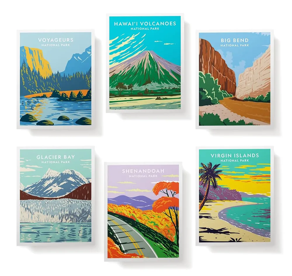 Natural Wonders National Park Cards
