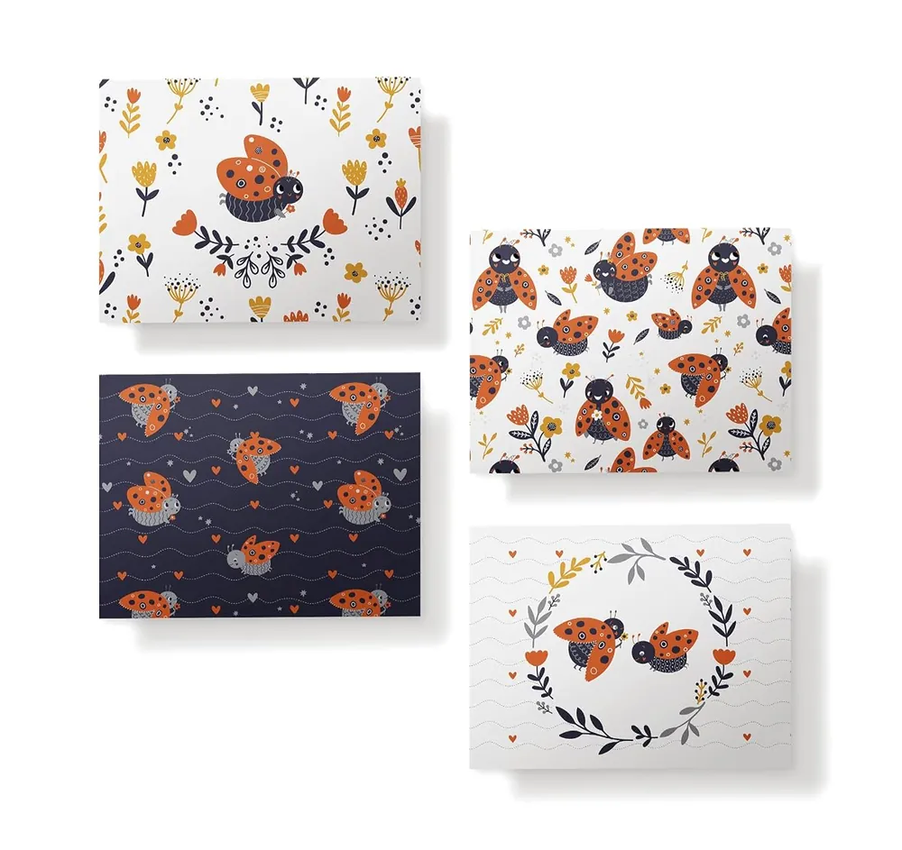 Ladybug Kids Thank You Cards