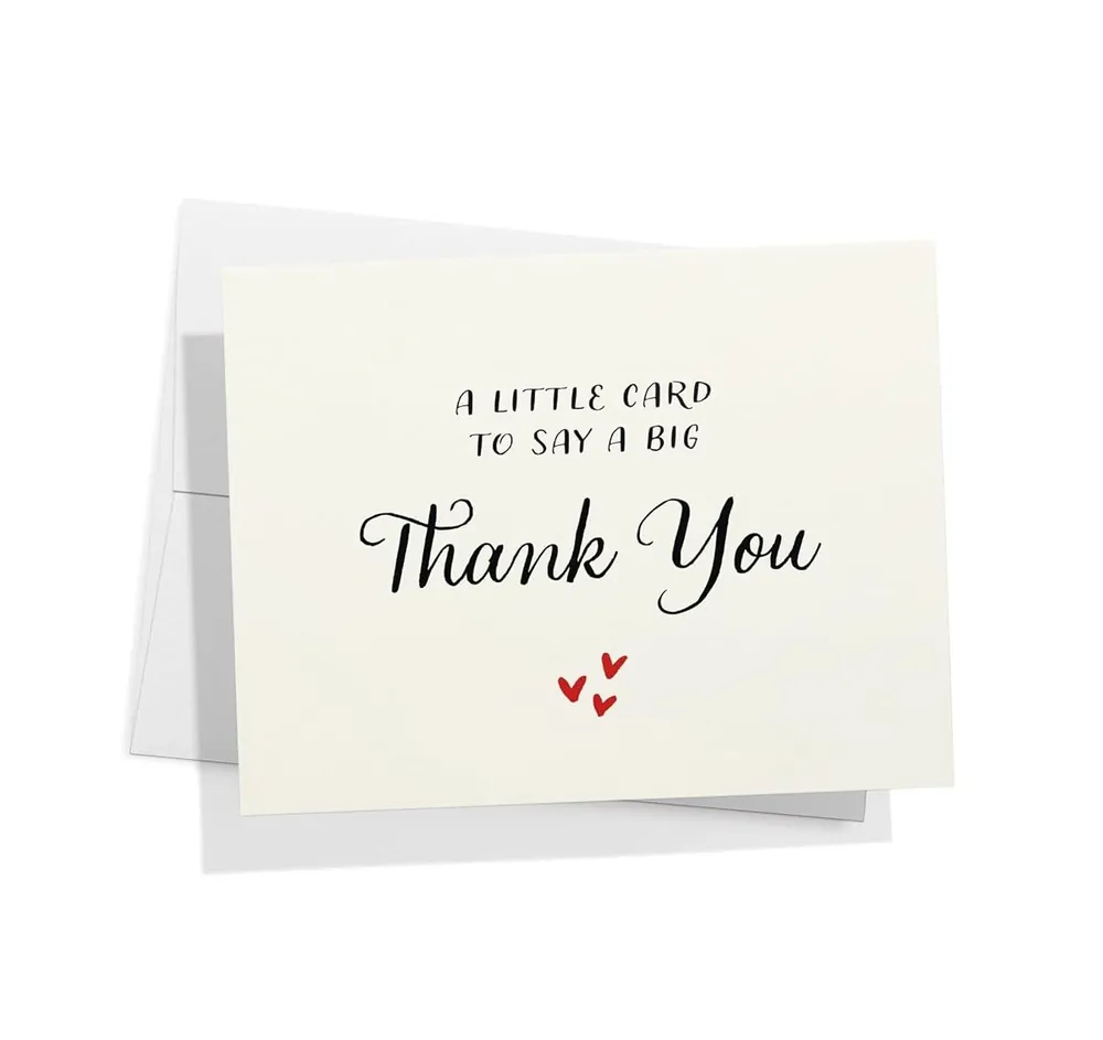 Big Thank You Cards