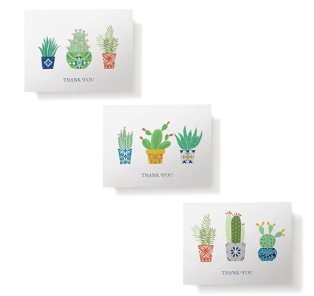 Cacti Thank You Cards
