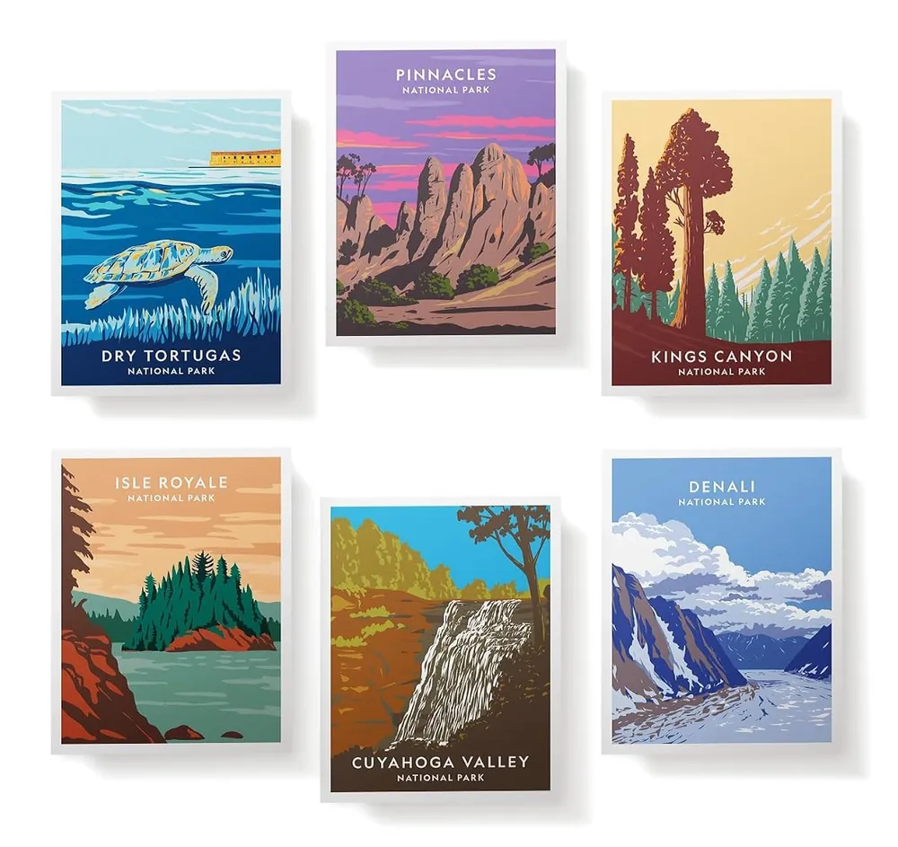 Art National Park Cards