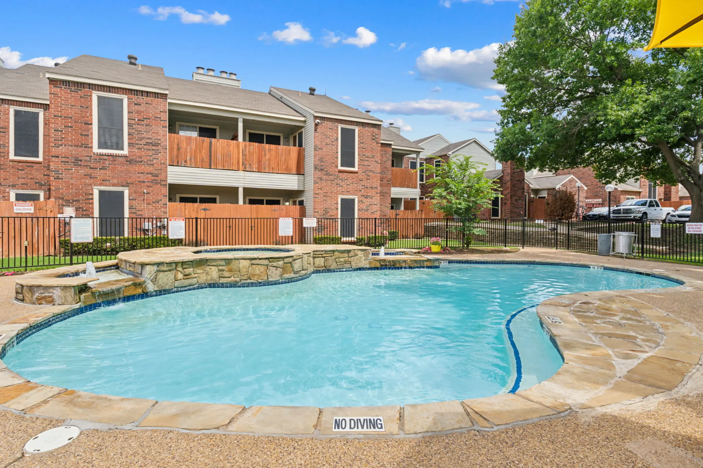 Pool at Willow Ridge Townhomes in Euless, Texas