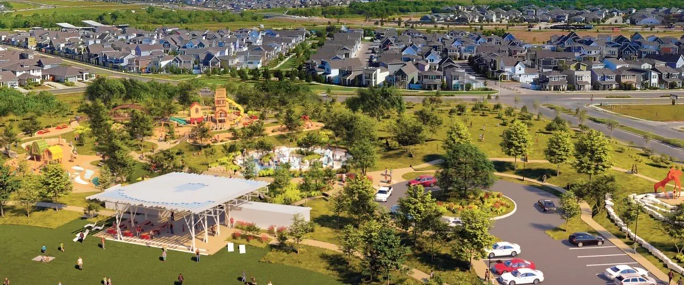 Skyline Park recreation space and amenities