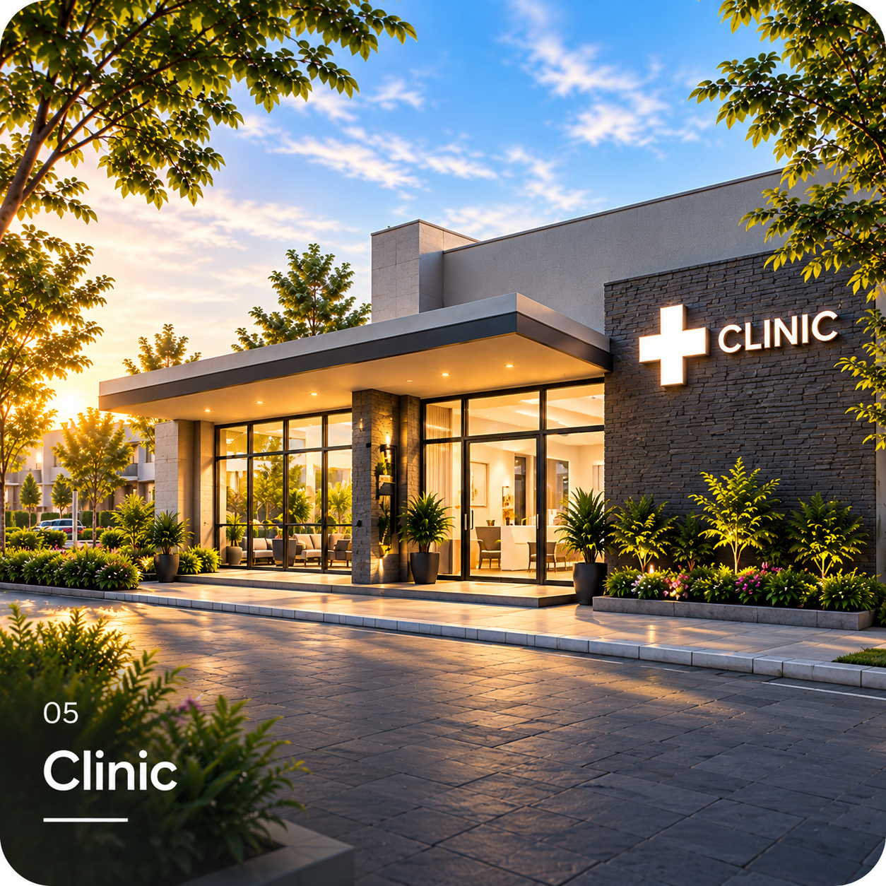 Community clinic building