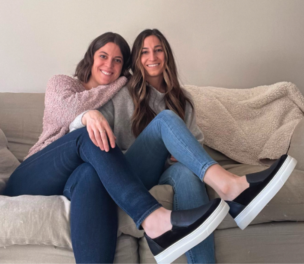 Maddie and Ellen, owners of Sweet Brie Co
